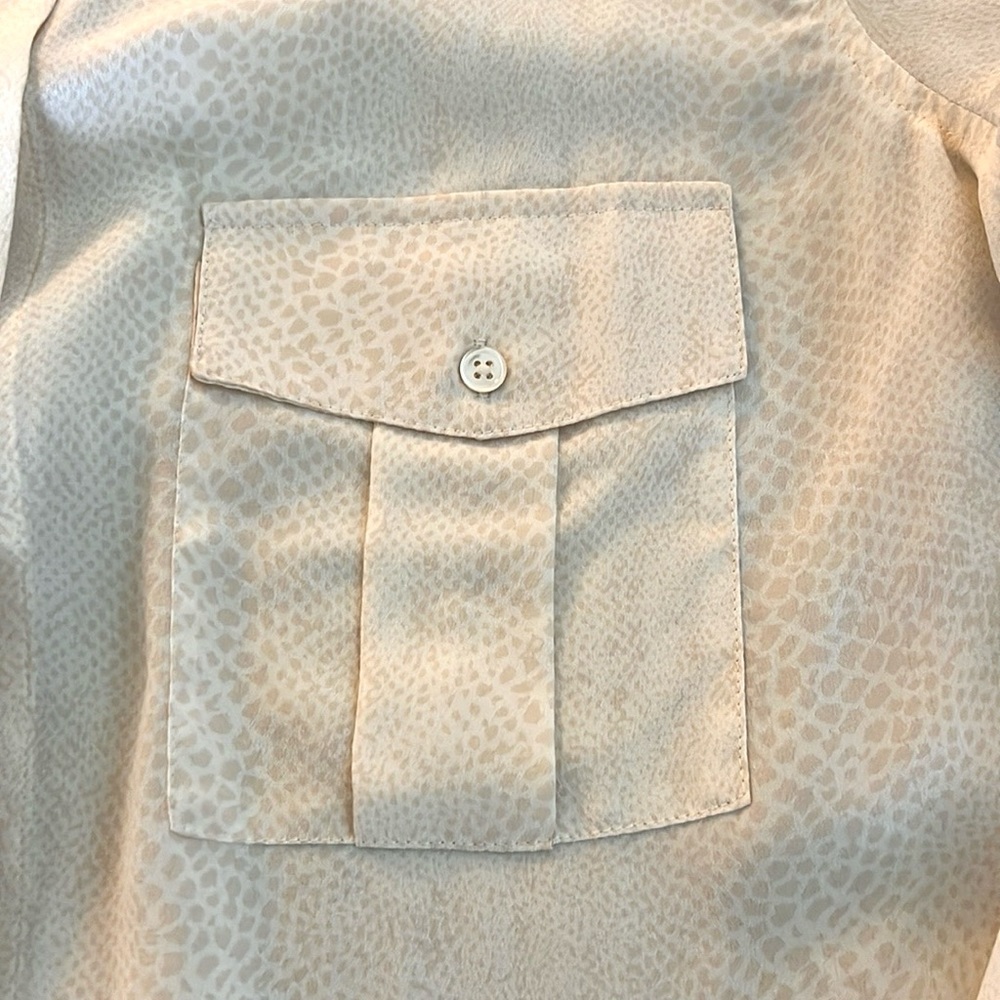 Rails Long Sleeve Silk Blouse - Picture 6 of 11